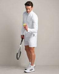 Rise 1/4 Zip -- White