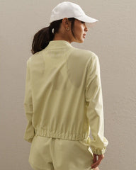 Saltair Jacket -- Citron Stripe