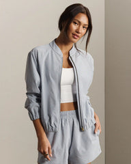 Saltair Jacket -- Washed Navy Stripe
