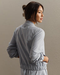 Saltair Jacket -- Washed Navy Stripe