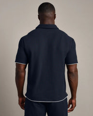 Seaside Terry Polo -- True Navy