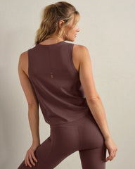 Serene Tank -- Deep Mauve