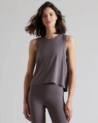 Serene Tank -- Gray Lilac