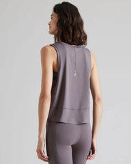 Serene Tank -- Gray Lilac