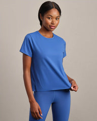 Serene Tee -- Deep Sea Blue