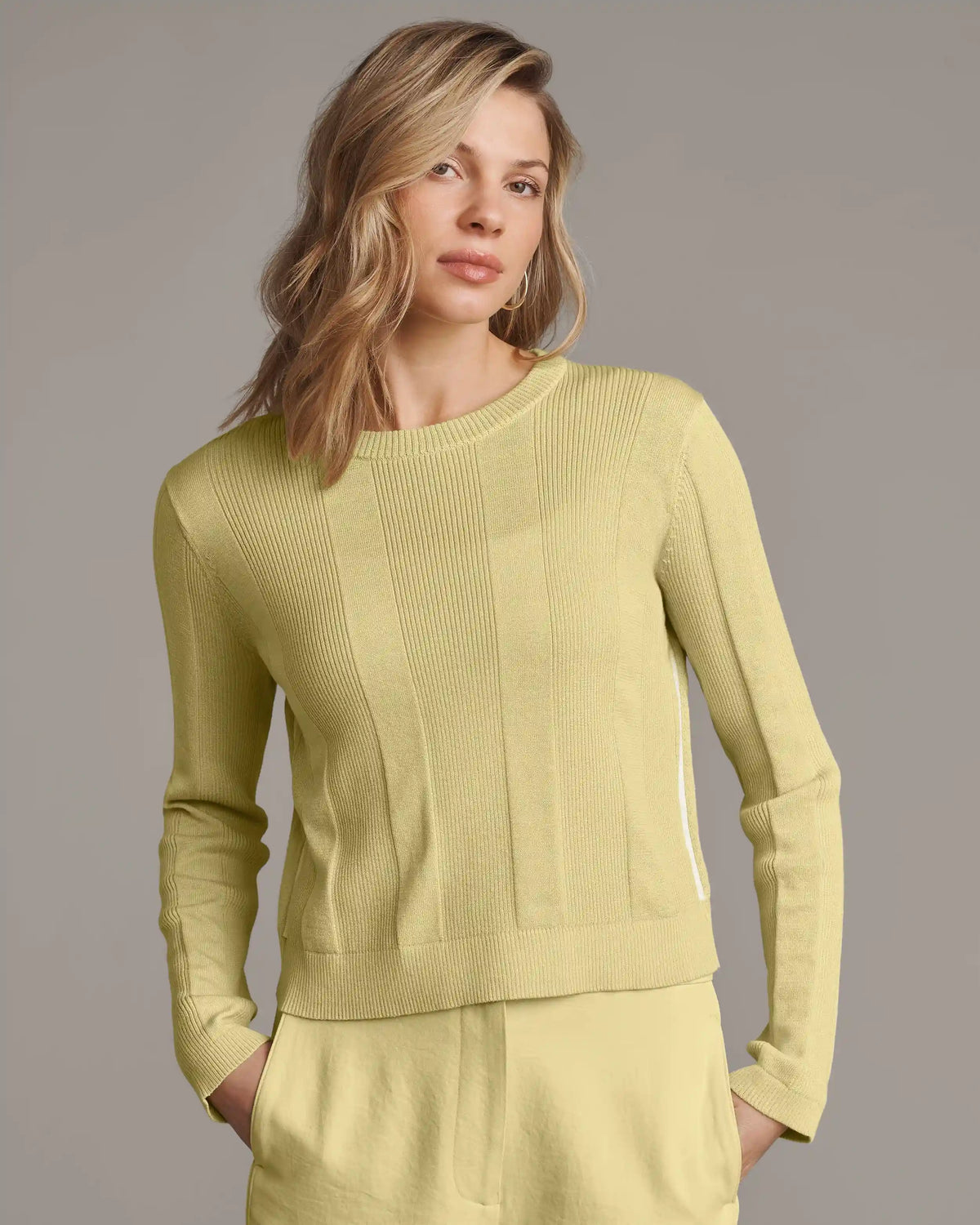 Somer Pullover Sweater -- Spring Chartreuse