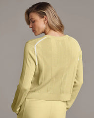 Somer Pullover Sweater -- Spring Chartreuse