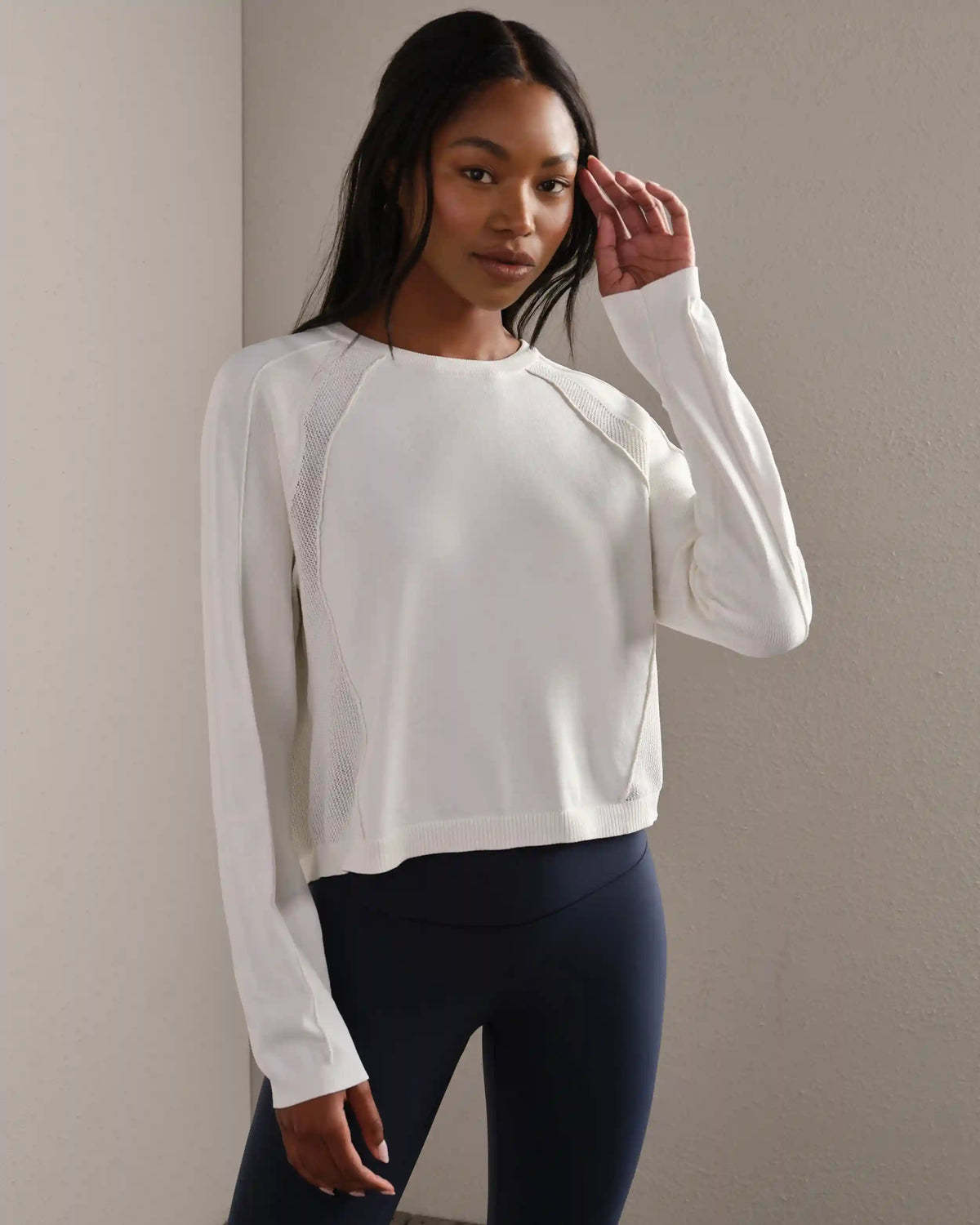 Sporty Sweater -- Snow White