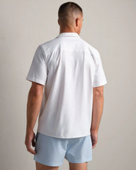 State of Mind Camp Collar Shirt -- Bright White