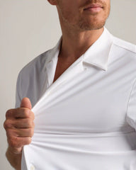 State of Mind Camp Collar Shirt -- Bright White
