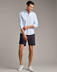 [OFFLINE] State of Mind Shirt - Slim Fit - Wide Stripe -- Blue Medium Stripe