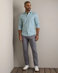 State of Mind Shirt - Slim Fit -- Cool Mint Plaid