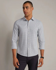 State of Mind Shirt - Slim Fit -- Lichen Green Grid