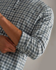 [OFFLINE] State of Mind Shirt - Slim Fit -- Pine Gray/White Plaid