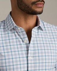 State of Mind Shirt - Slim Fit -- Pink Calcite Plaid