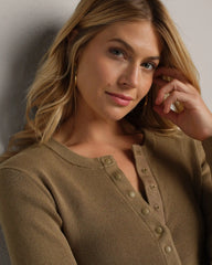 Sutton Snap Cardigan -- Sedona Khaki