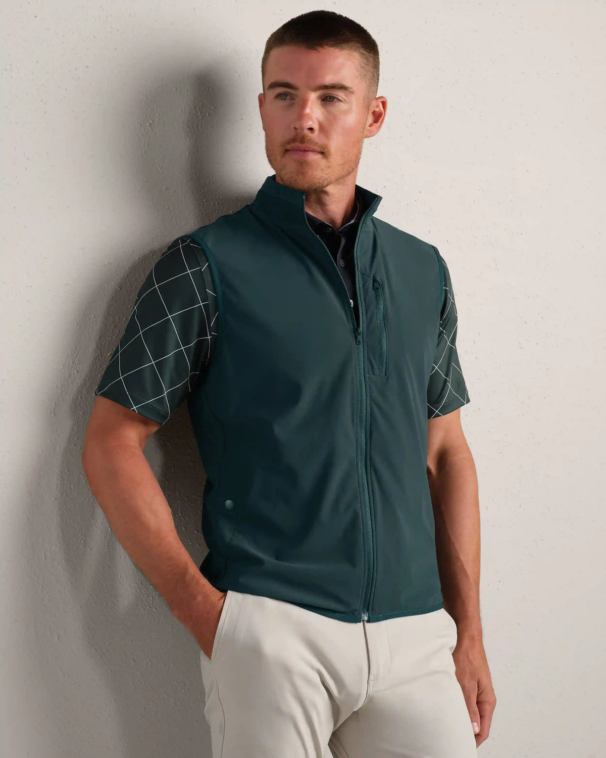 Top Flight Vest -- Moss Green