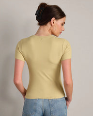 Ultimate Layer Tee -- Golden Flax