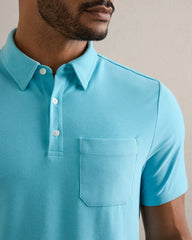 WFH Polo -- Belize Blue