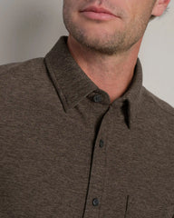 WFH Shirt -- Cafe Noir Heather