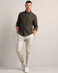 WFH Shirt -- Lichen Green Heather