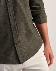 WFH Shirt -- Lichen Green Heather