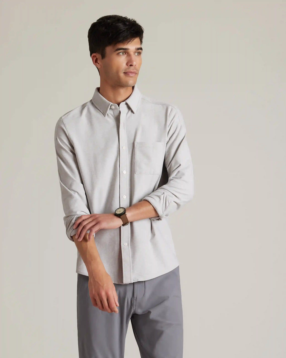 [OFFLINE] WFH Shirt -- Sleet Gray/White Heather