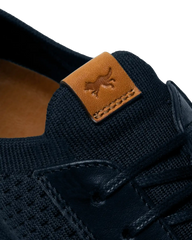 Wolf & Shepherd SwiftKnit Derby -- Navy/White