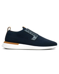 Wolf & Shepherd SwiftKnit Derby -- Navy/White