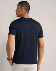 Waffle Tech Tee -- True Navy