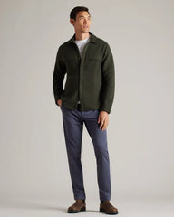 Weekender Shacket -- Dark Moss