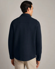 Weekender Shacket -- True Navy