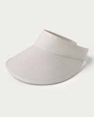 Wide Brim Visor -- White