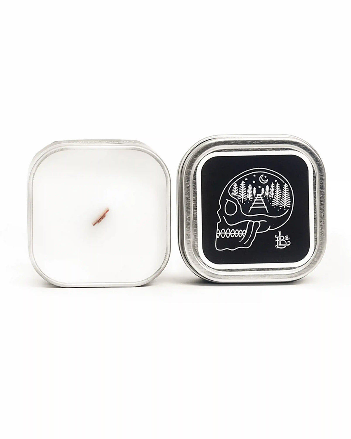 LBCo Goin Home Travel Candle -- Silver